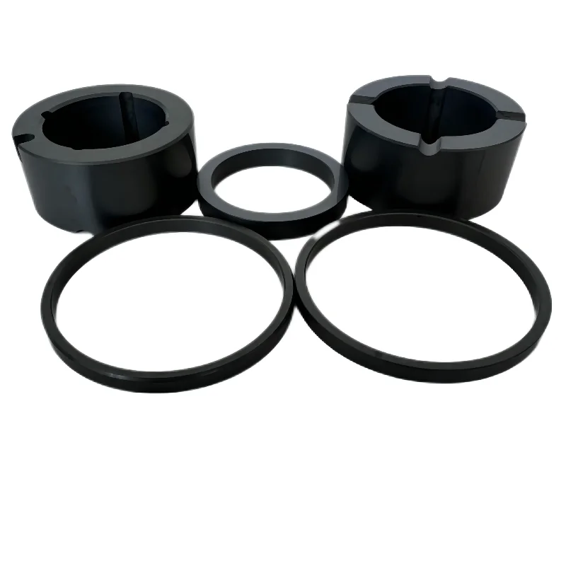 Factory price Wear-resistant silicon carbide ceramic ring SIC ceramic parts for Industrial ceramic