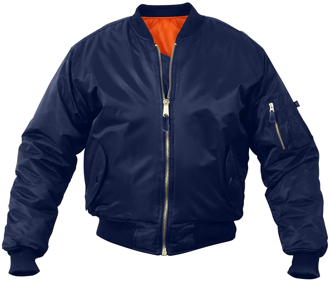 Dropshipping New Supply Warm Soft Jackets Cotton Twill Casual Fashion Flight Winter Men Satin Bomber Jacket Wholesale for Winter
