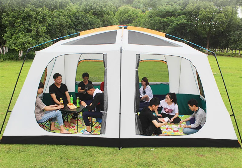 Top big yurt tent luxury family tent, suitable for camping, beach and hiking