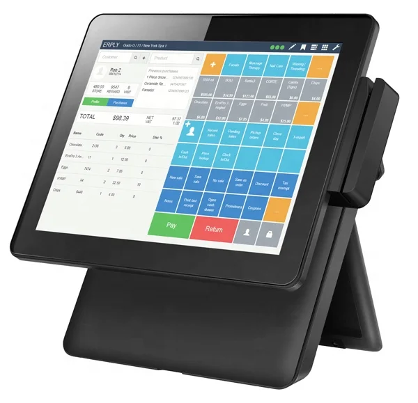 Micropos 15 дюймов MicroPOS A15 алюминиевый сплав точка продажи все в одном таблетке Pos система аппаратное устройство