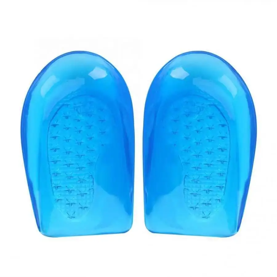 Men and Women Shoe Pad Sports Insert Sneaker Gel Sole u-shaped heel insole comfort honeycomb soft silicone gel heel cup