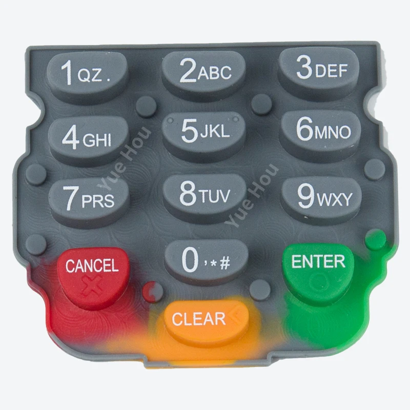 Пользовательский Pos-терминал силиконовая клавиатура водонепроницаемые силиконовые резиновые кнопки от