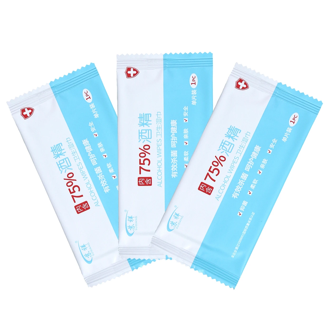 Hot Sale Factory Price Ethyl 75% Alcohol Wipes Cleaning Wipes for Hospital Use