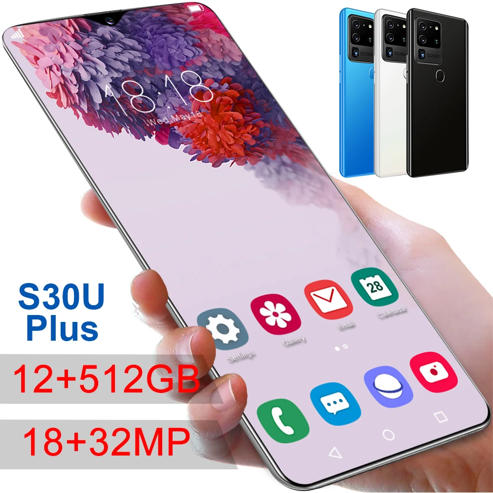 Hot selling S30U PLUS  Android 10.0 Dual SIm mobile Phone S30U Plus Smartphone 10 Core Cellphone