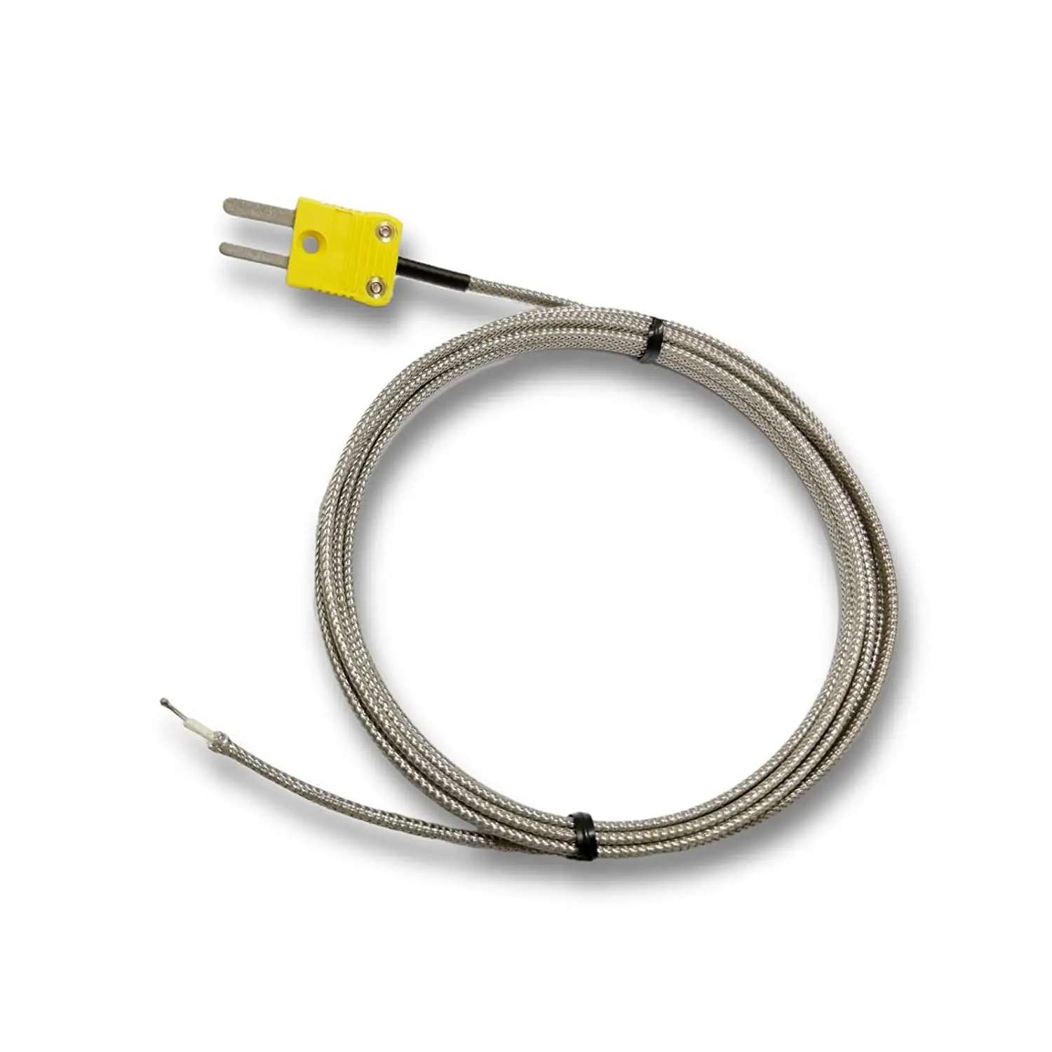 K Type Metal Wrapped Durable and High Temperature Resistant Thermocouple Sensor Probe for Oven and Furnace