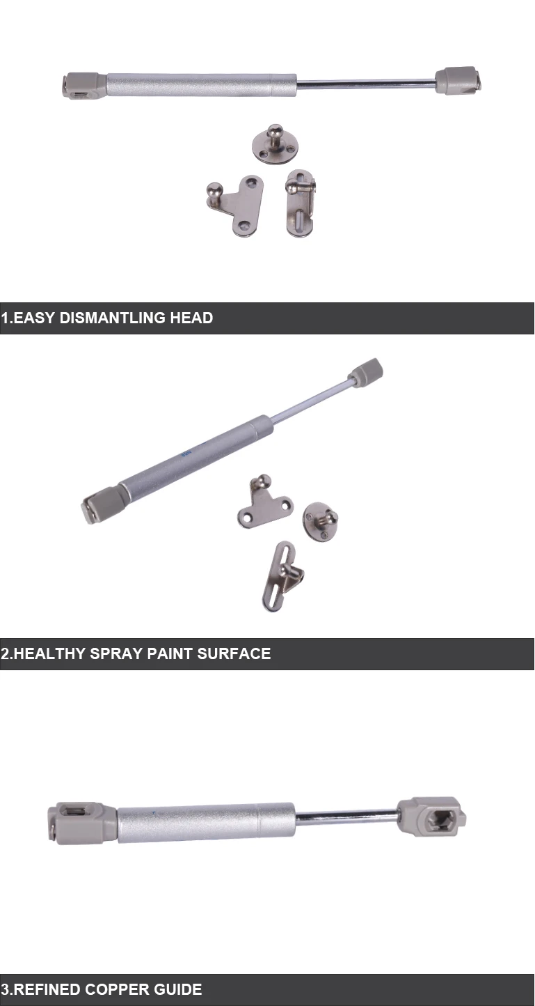 Closing Buffer Cabinet Gas Spring Master Lift Gas Spring Other Furniture Hardware Traditional 2000 Pcs ISO9001 Nickel Plated