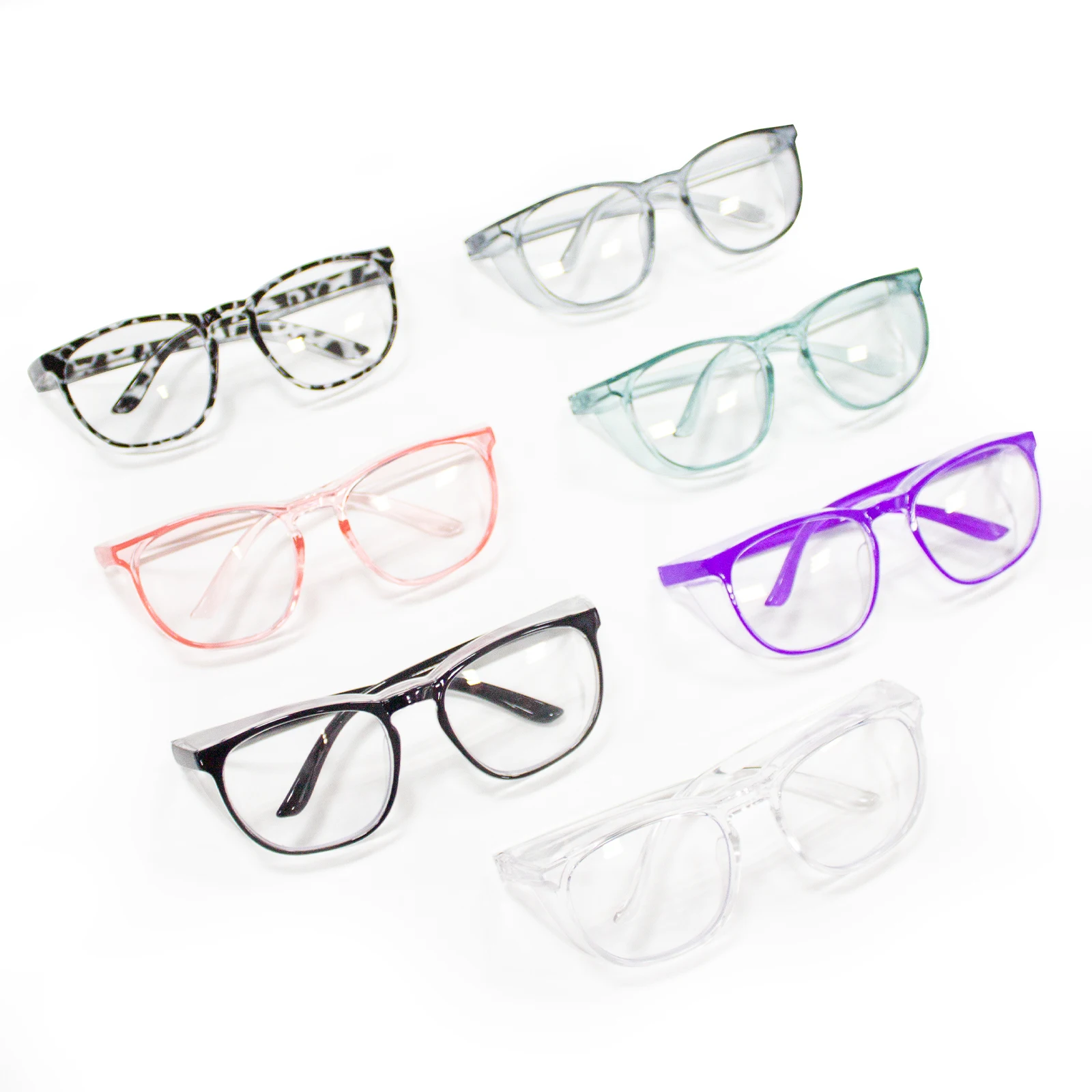 Plastic Protective Garden Safety Glasses Pc Materials Protective Safety Glasses