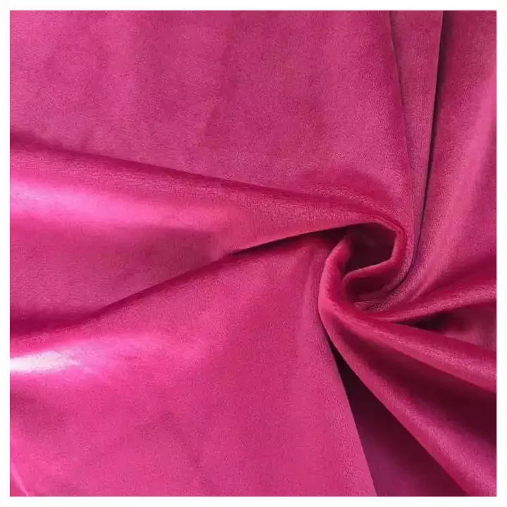 Hot sale Multicolor Upholstery Fabric Waterproof Fancy Soft Holland Velvet Sofa