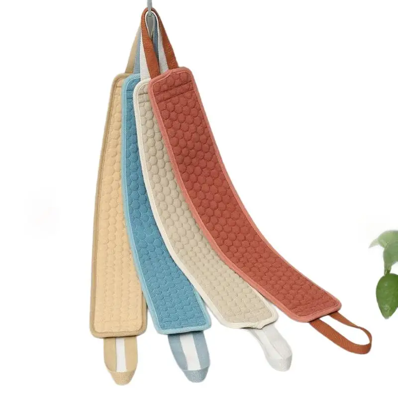 Bath Gloves Turkish Dead Skin Remover With Soap Body Double Sided Thermal Transfer Fingerless Jute And Olefin Bath Mitt