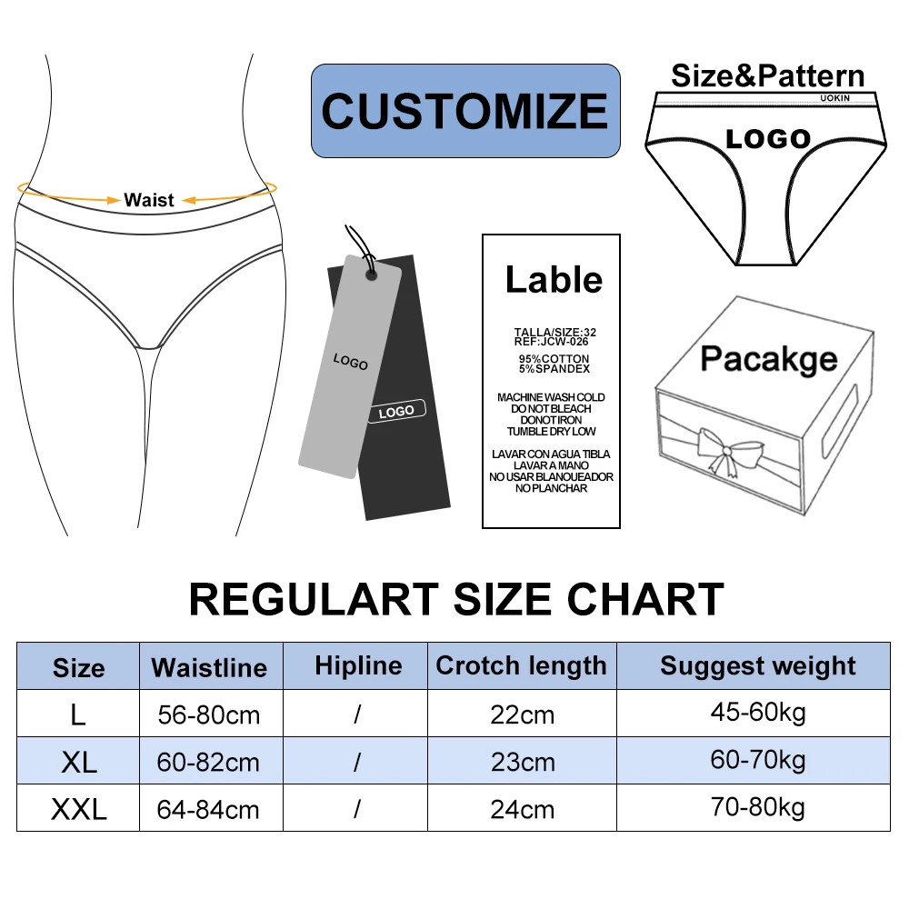 UOKIN Women nylon spandex bikini panties witn full lace back mix  solid colors white and pink panty  sexy Transparent underwear