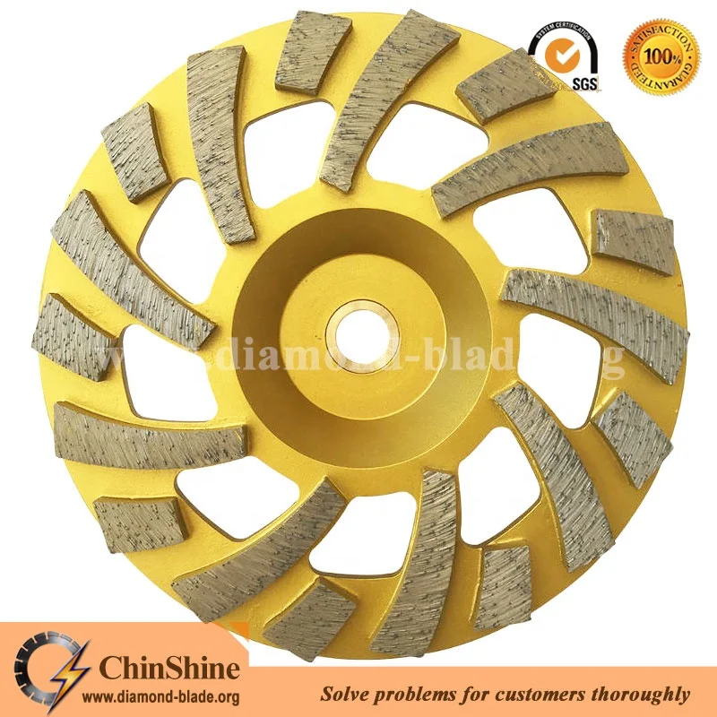 7 inch 9 short 9 long super turbo diamond grinding cup wheel for concrete