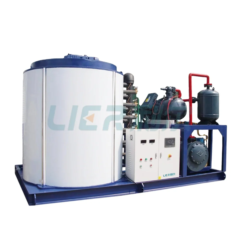 15 toneladas flake ice machine maker per day maquina de hielo en escamas producir 150000kg cada dIa hielo en escamas para fresco