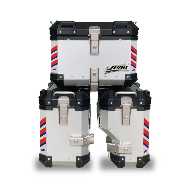 
Wholesale rain-proof aluminum side box motorcycle top box aluminum case 