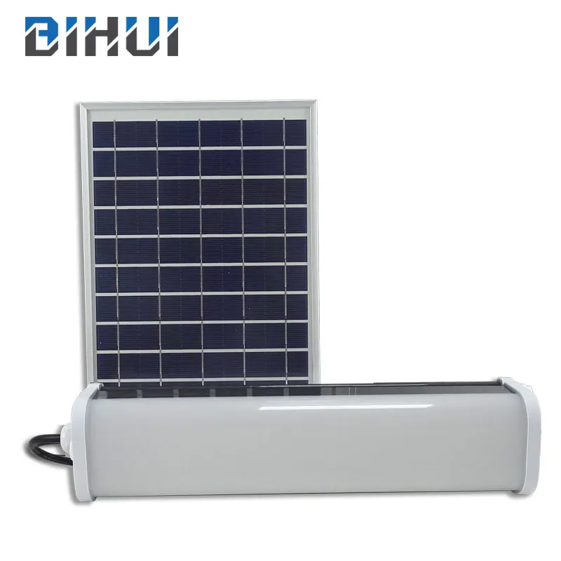 New Design Remote Control PC PP Waterproof Outdoor Ip65 30w 60w Led Solar Tri-proof Light