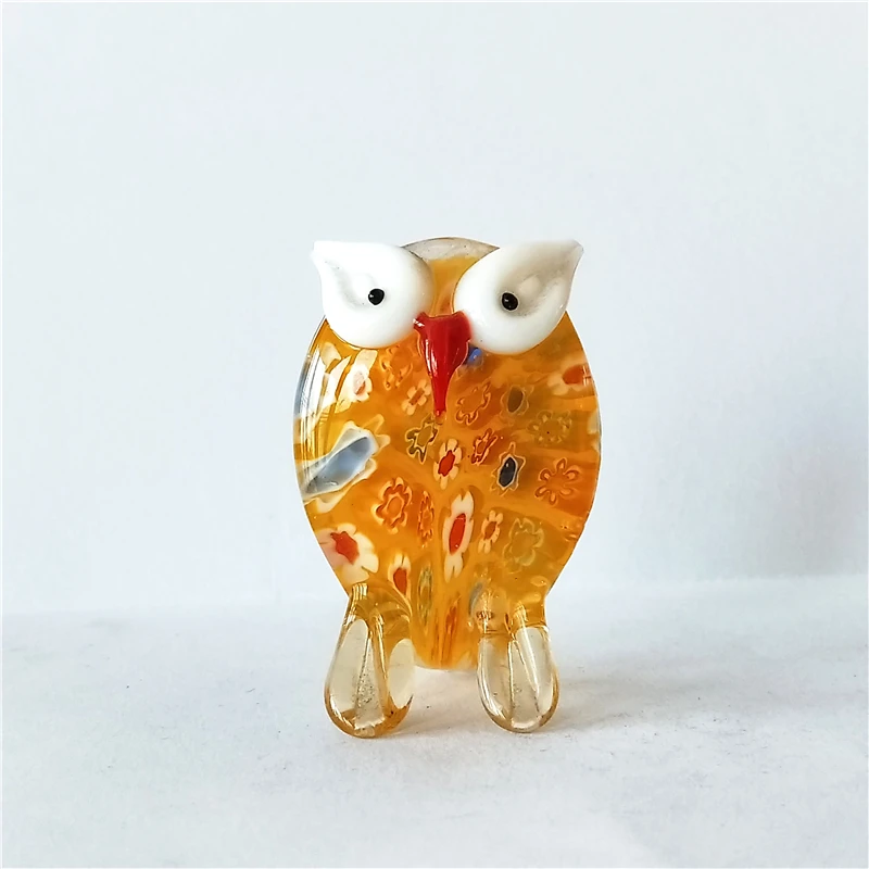 
Beautiful colorful handmade murano glass birds glass animal 