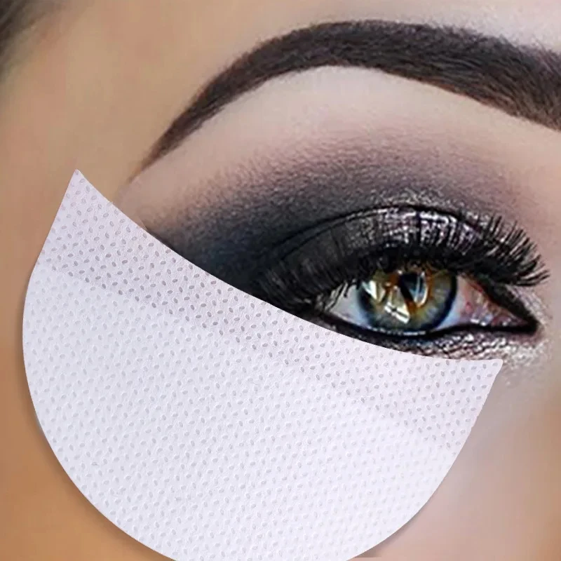 Eye Makeup Stencils Disposable Eyeshadow Stickers Eyeliner Shield Grafted Eyelashes Isolate Eyelash Removal Patches