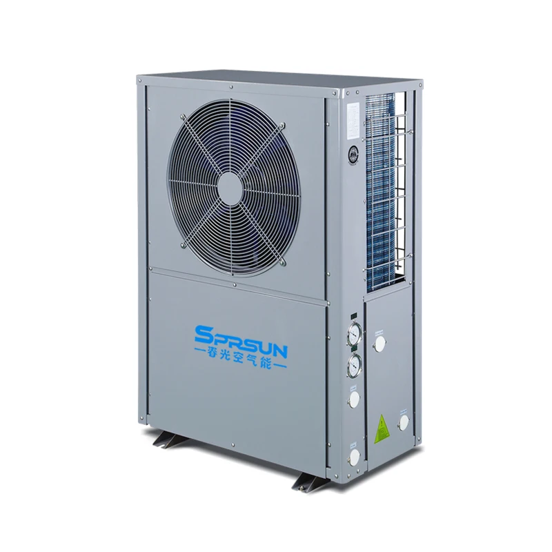 Best quality 10kw Low temp EVI Air Source Water Heating Pump Monoblock For house heating system