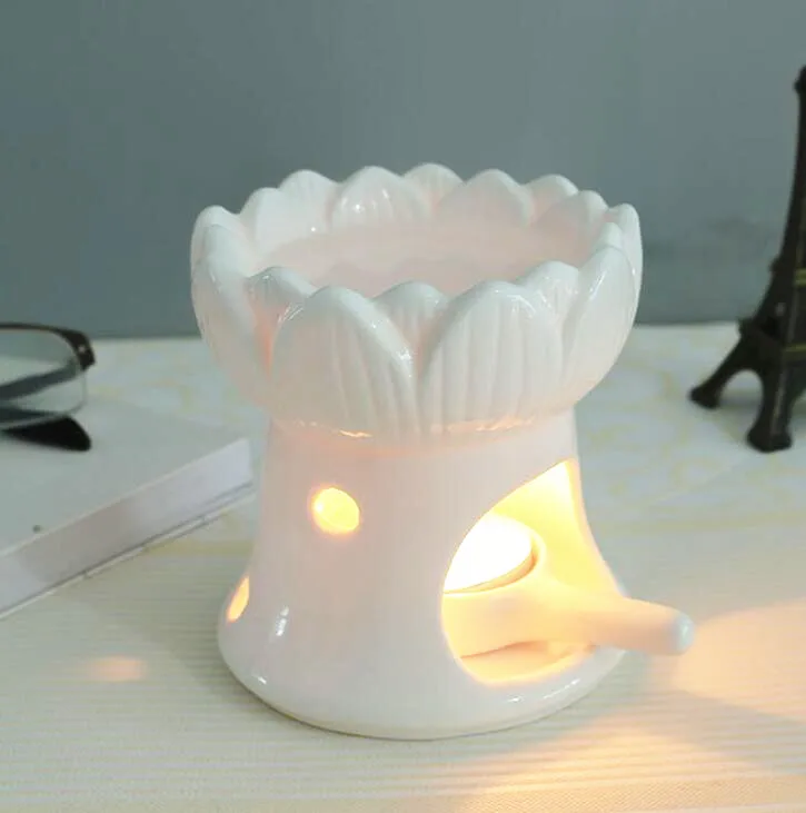 ceramic candle melt warmer aromatherapy essential oil burner soy wax burner