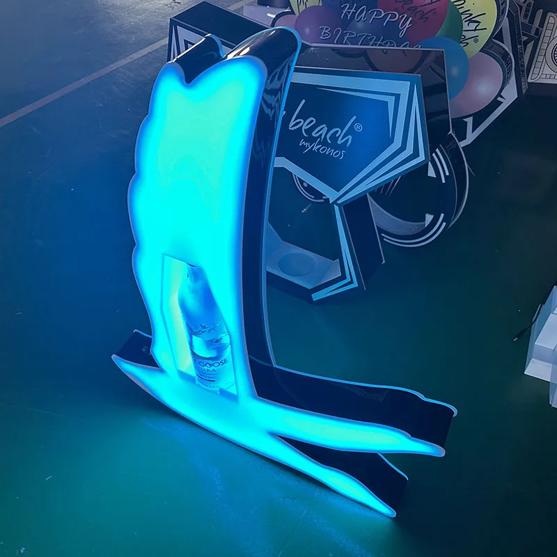 Nightclub Party Bar color changing LED Glorifier Display Bottle presenter Rechargeable GREY GOOSE vodka LED Bottle Presenter