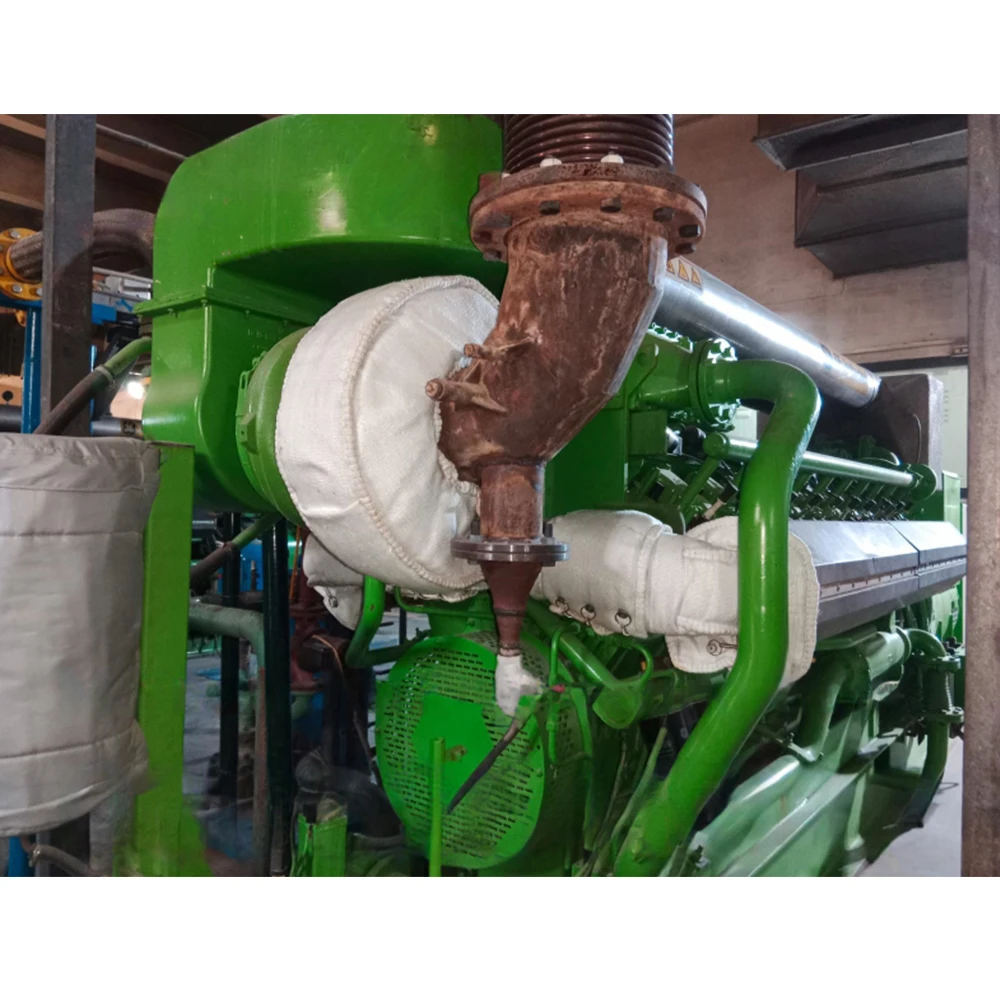 High Quality High Temp Insulation Removal Jacket For Jenbacher Engine JGS 320 Exhaust Jacket