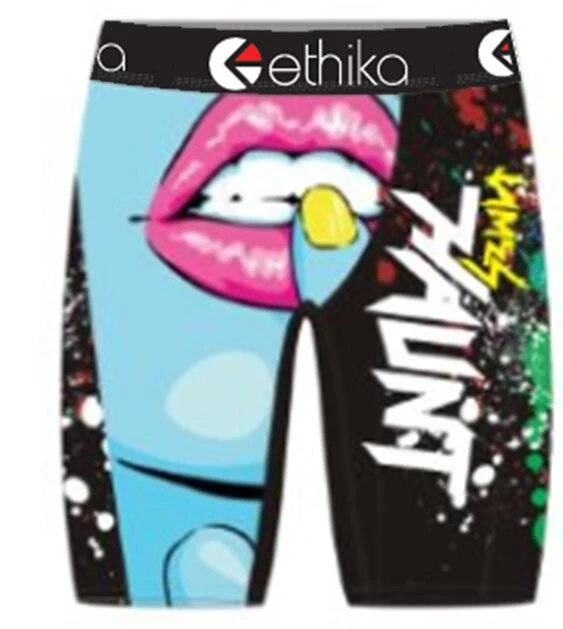 
2021 new men ethika underwear print set sport comfortable boxer briefs ethika underwear for man 