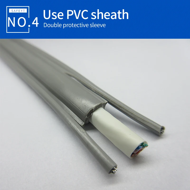 
Best Price Bare Copper Network Flat Elevator Travel Cable for CCTV Camera Monitor wire 