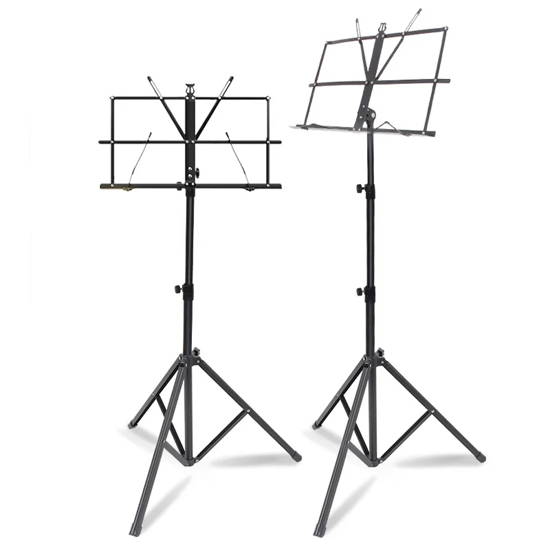 P-01 small size foldable sheet music stand high quality firm metal joint music stand