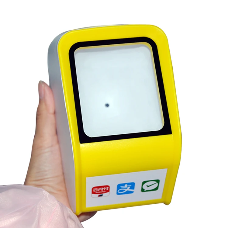Автоматические портативные настольные мини-сканеры для оплаты штрих-кодов с фиксированным креплением