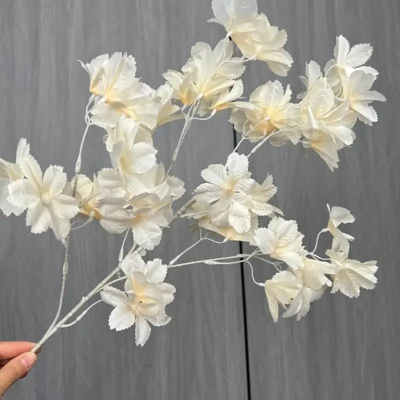 DKB Artificial High Quality Colorful Edelweiss flower Wedding Decoration Single Stem Flower For Home Event Decor Party