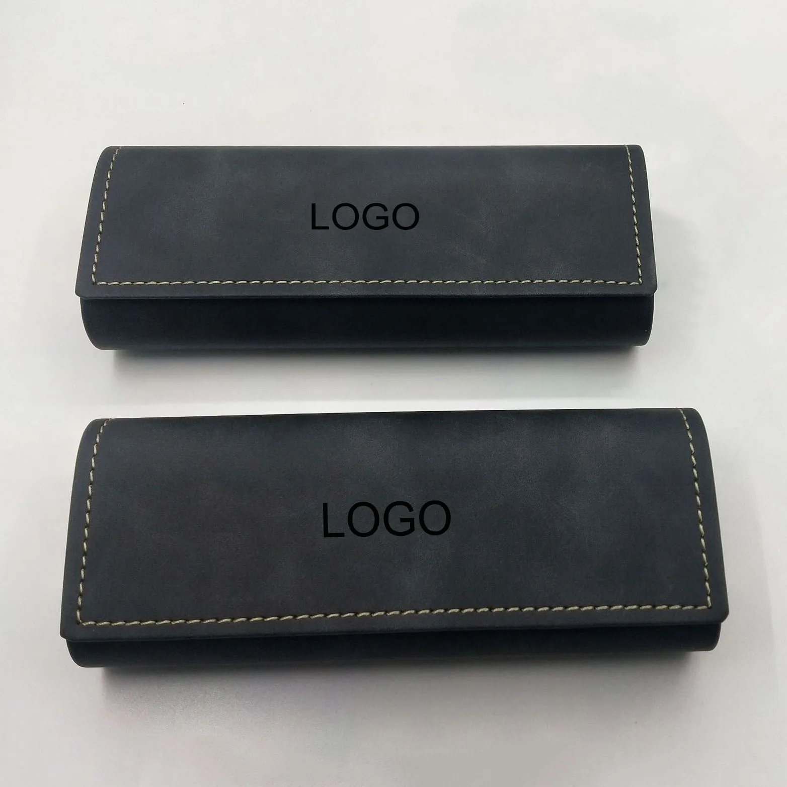 Лидер продаж с фабрики модный футляр индивидуальным логотипом кожаный для солнцезащитных