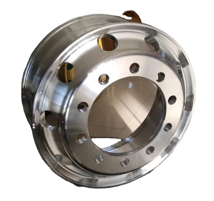 Forged aluminum wheels for heavy trucks, high quality 22.5*8.25 inch