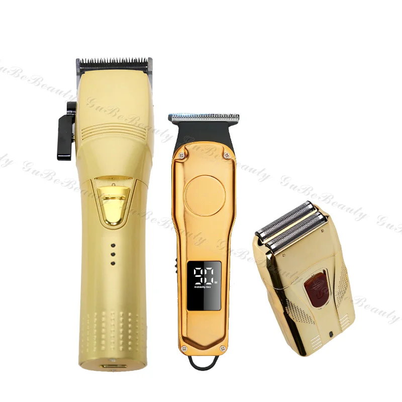 Gubebeauty electric rechargeable trimmer powerful professional trimmer cordless hair trimmer for men with FCC