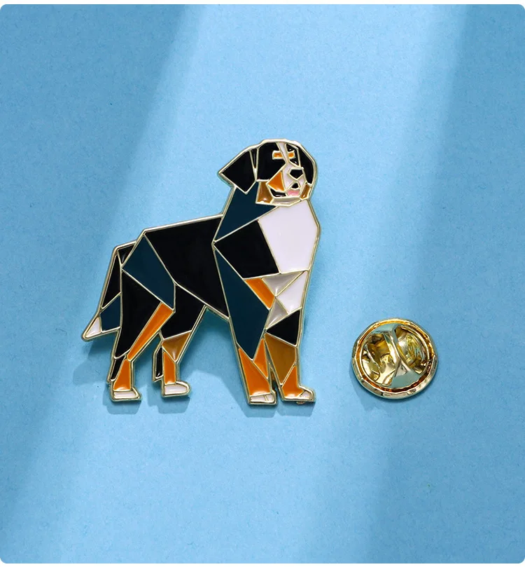 Hot Sales Designer Gold Custom Metal Enamel Cartoon Animal Lapel Luxury Badge Holder Pins Brooches Pin Women