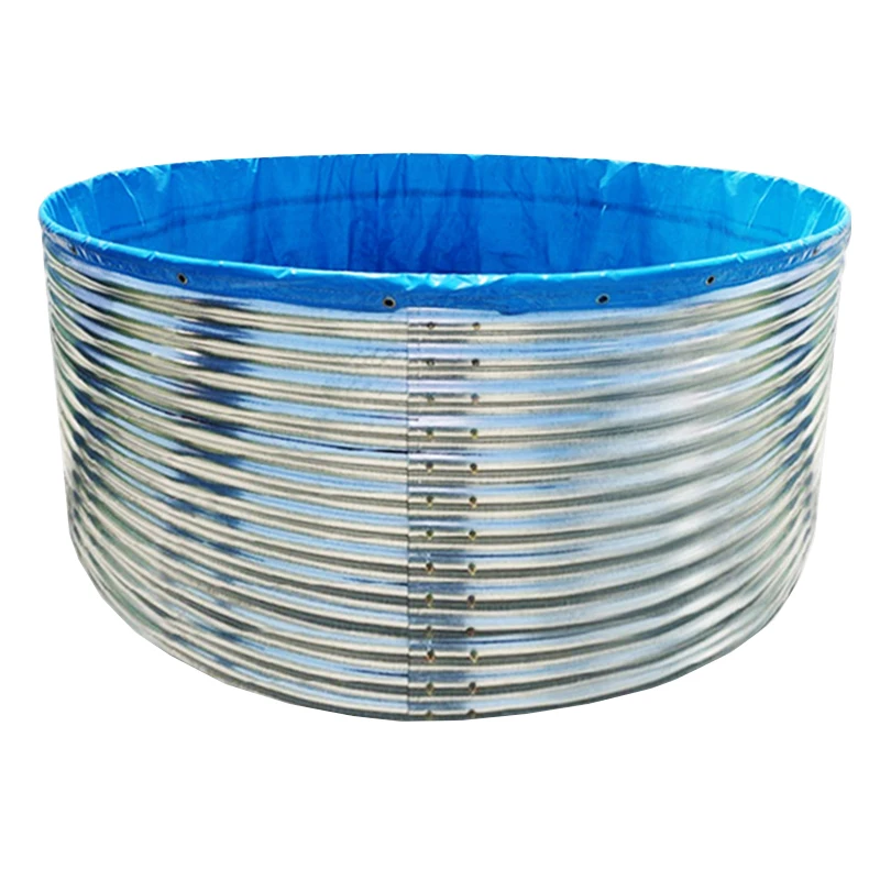 Пластиковый оцинкованный листовой водоем для рыбной ловли