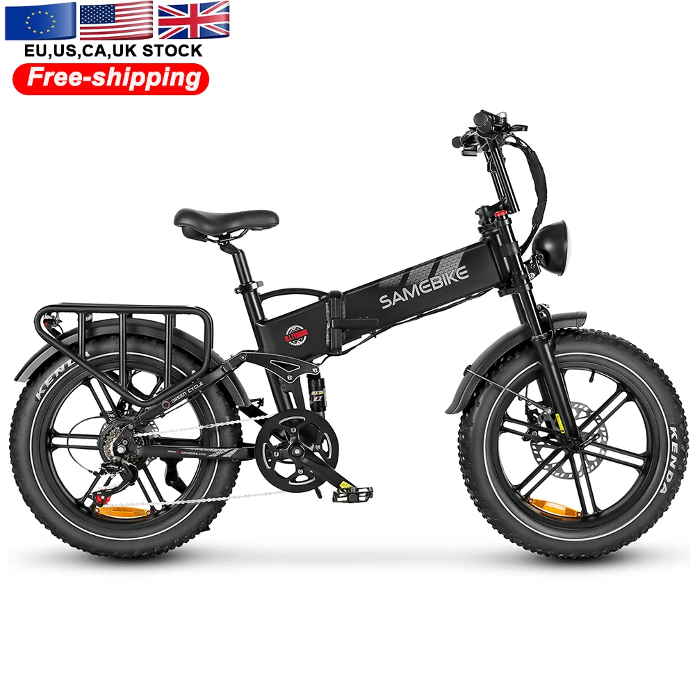 EU warehouse Magnesium Alloy rim 1000W high speed brushless motor big wheel Fat Tires electric bicycle