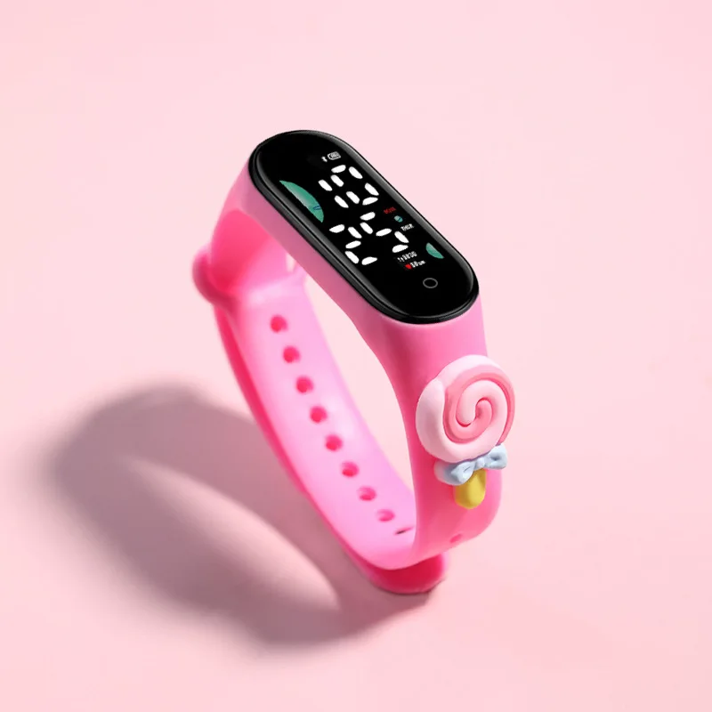 2023 Fashion Cartoon Touch Kids Watches Cartoon  CUSTOM Digital Child watch For Boys Girls LED Display Clock Relogio