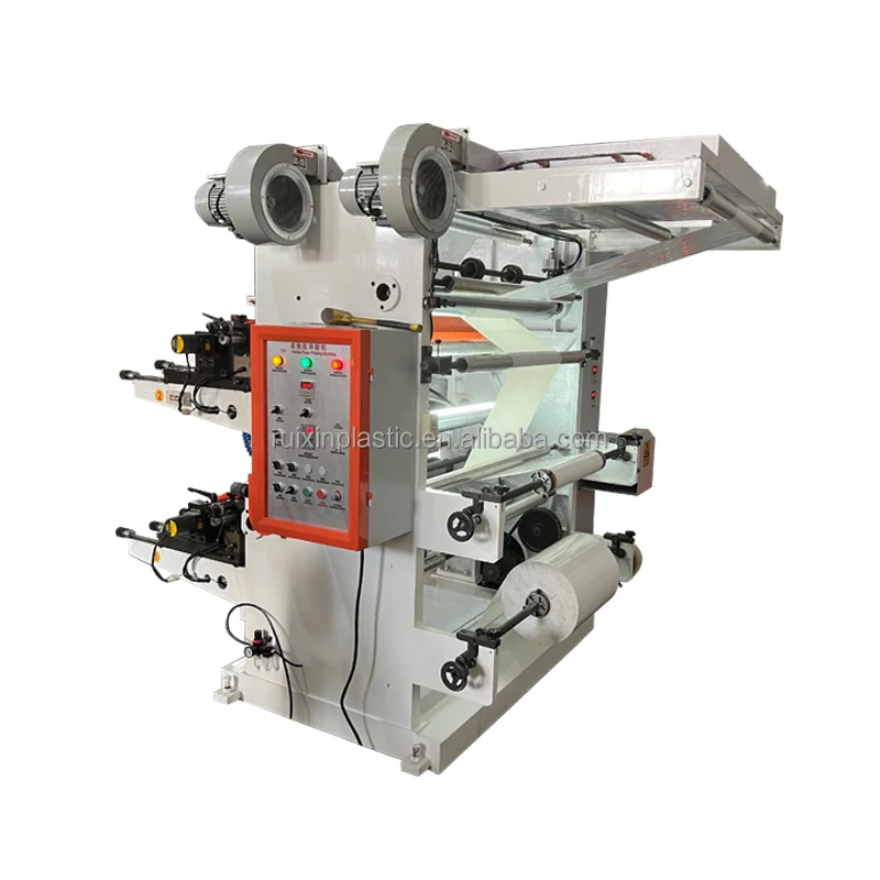 YT Модель двухцветная Четырехцветная высокоскоростная автоматическая печатная машина для полиэтиленовых пакетов