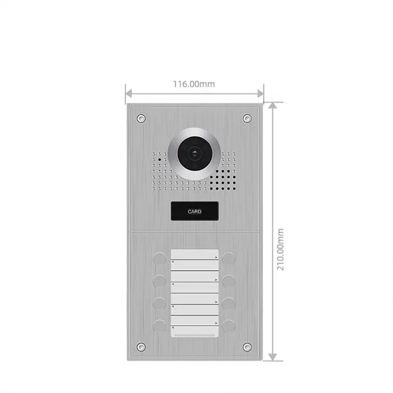 Smart Hd Ip Video Intercom Doorbell Video Entry Intercom For Multi Apartments