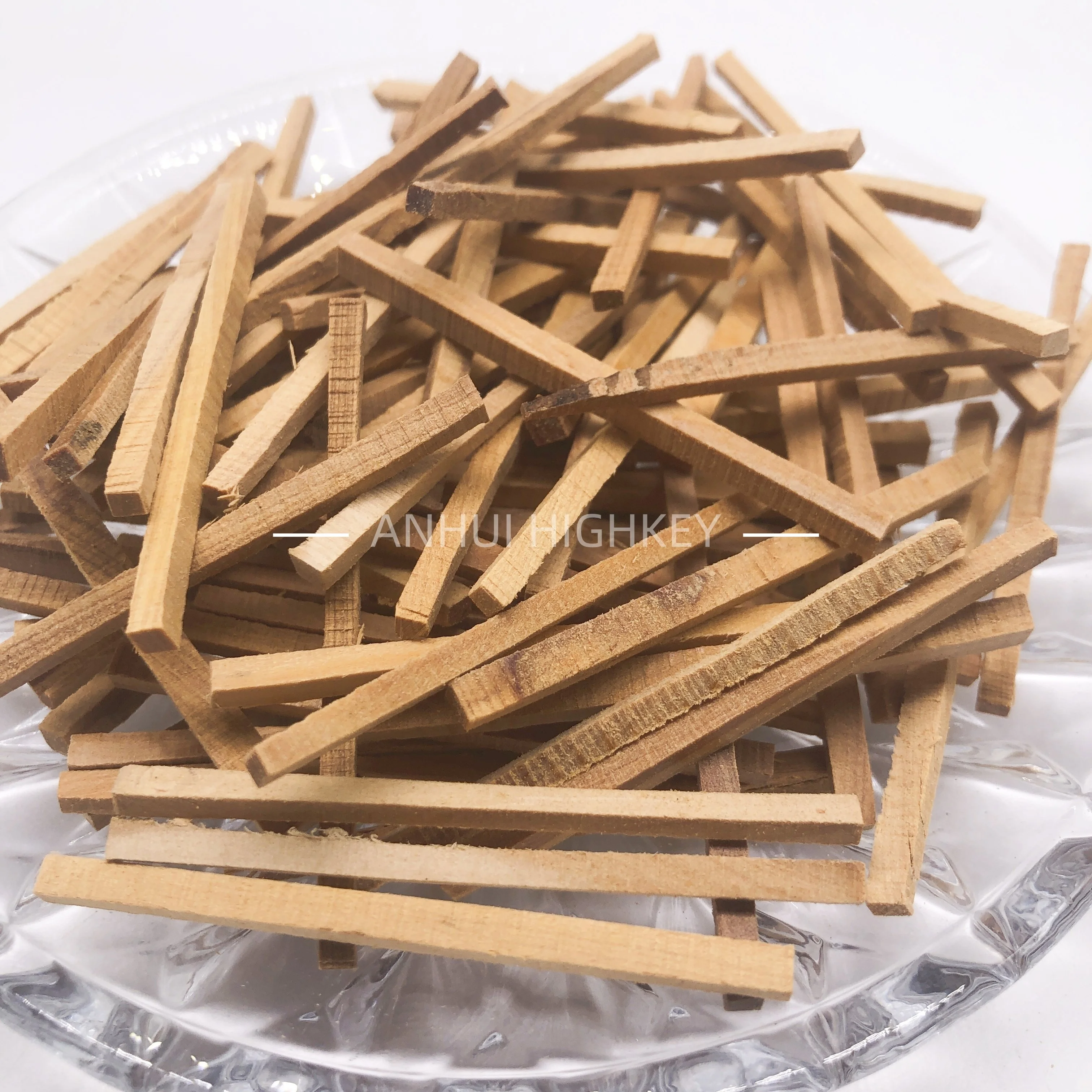I013 Wholesale Incense raw materials peeled sandalwood segments West Australian sandalwood strip