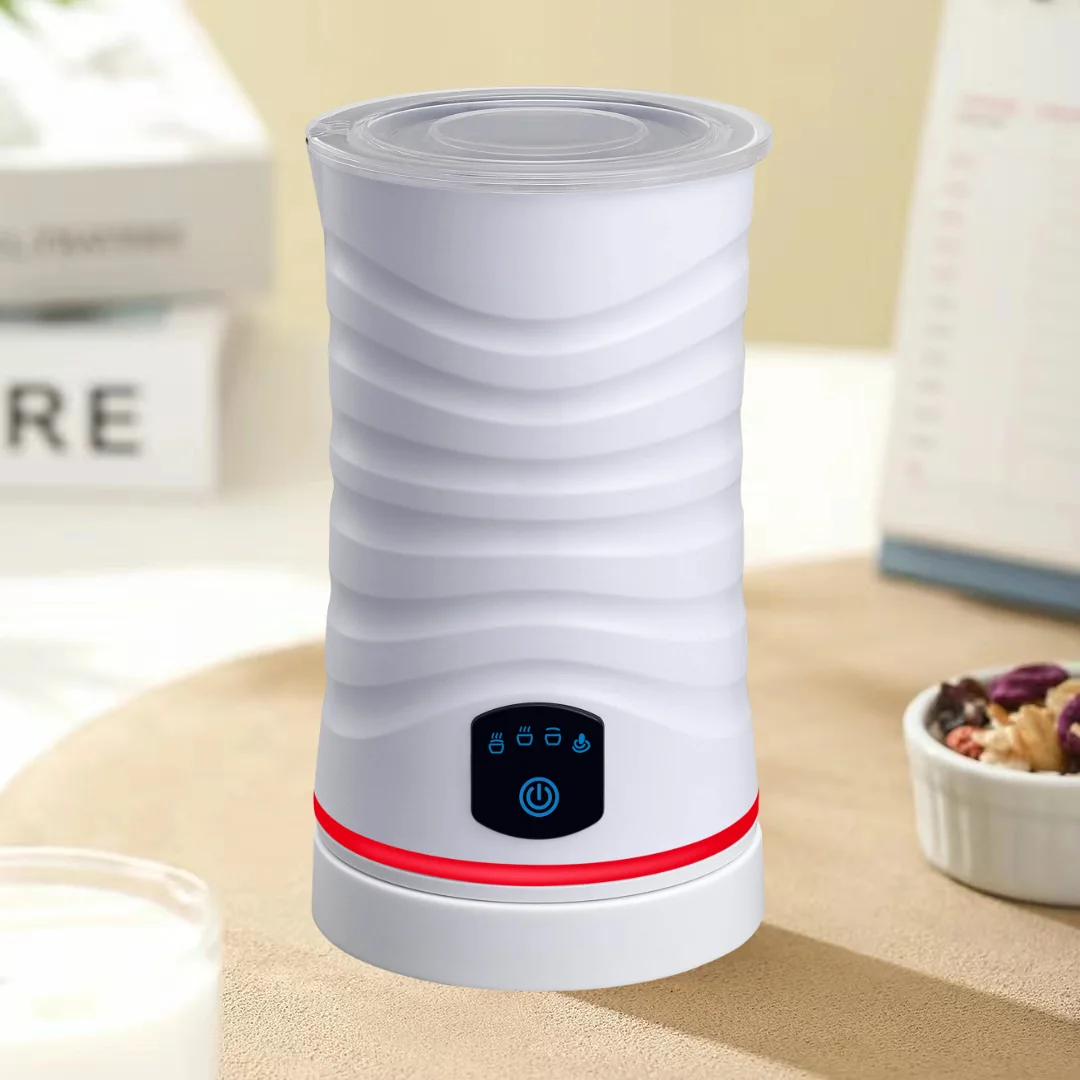 350ml Milk Warmer Milk Frother, Auto Shut-Off Milk Frother for Coffee, Hot Chocolate, Cappuccino