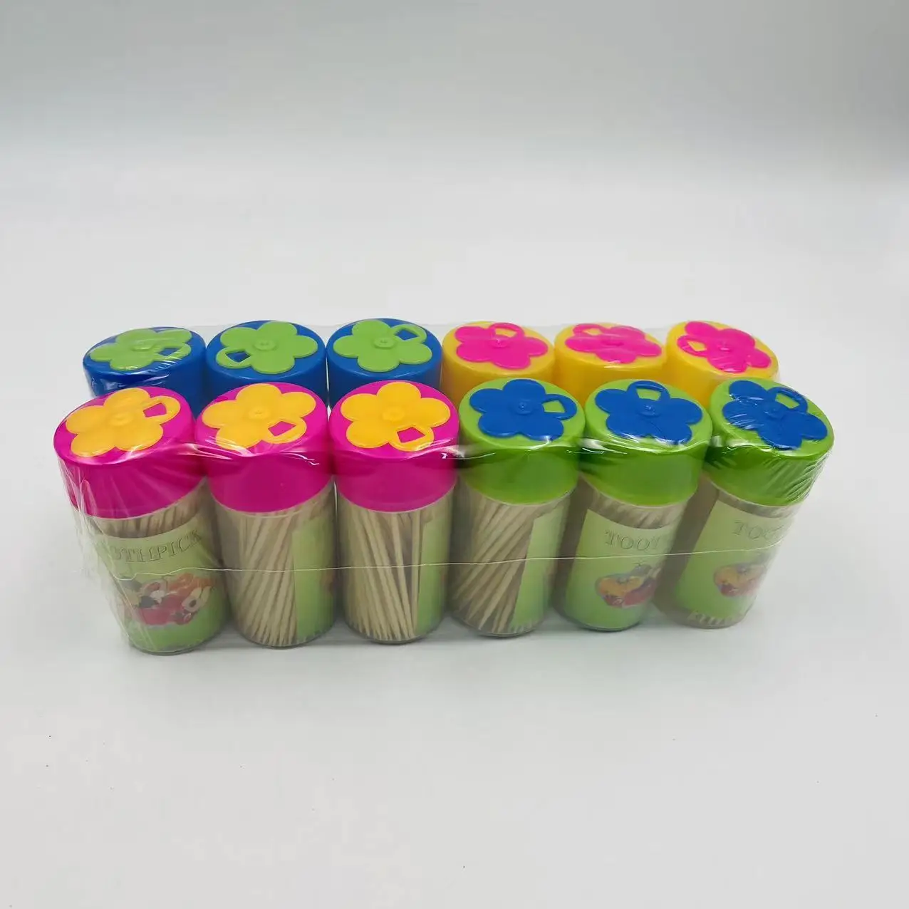 Китайская фабрика оптовая цена 100% натуральная бамбуковая зубочистка Экологически чистая