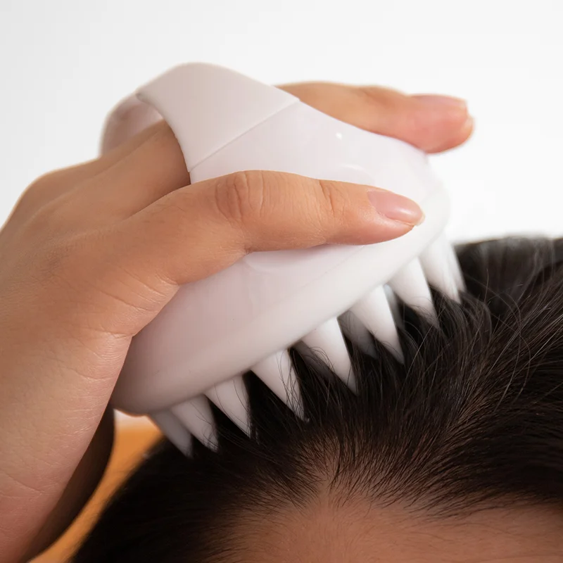 Hair Scalp Massager Shampoo Brush Silicone Shower Scalp Scrubber for Hair Growth