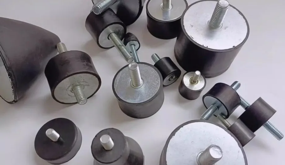 Rubber Shock Absorber Ve Type Flat Head Rubber Internal Thread Machine Shock Pad Cushion Shockproof Column Rubber Block