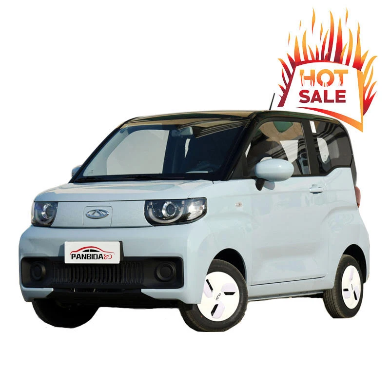 Guangdong adult small ev new energy vehicles mini electric 4 wheeler small vehicle chery qq ice cream for adults 4 wheel
