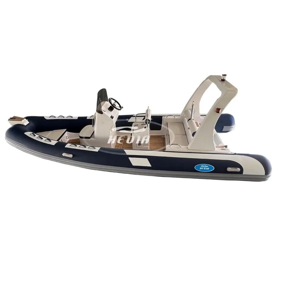 Лодка из стекловолокна длиной 19 футов Роскошная прочная лодка с ребристым дном 580