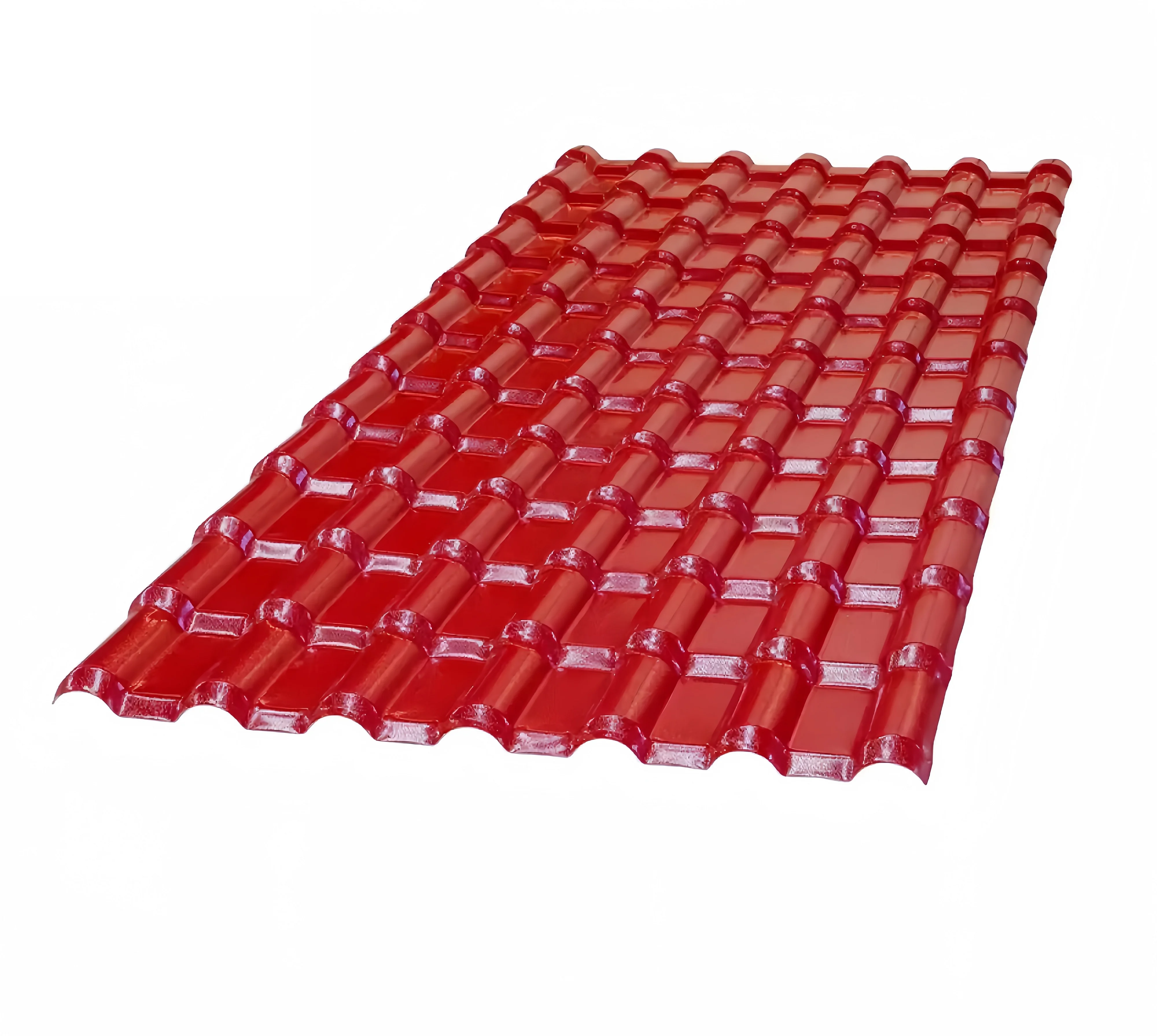 Chinese Style Tile Lightweight ASA Resin Roof Tiles for Farm Factory Warehouse Villa & Carport Sheds