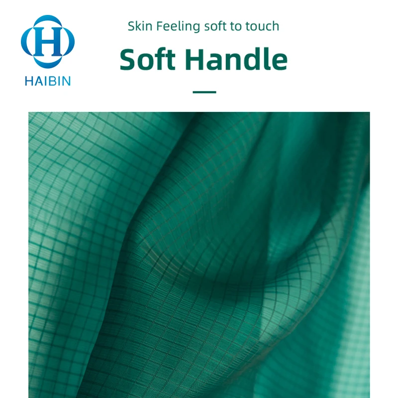 20D 28GSM MONO Ripstop Nylon Mesh Fabric For Ultralight Hammock / Shelter