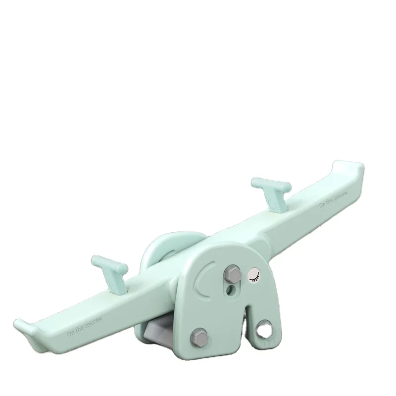 
Outdoor playground indoor playground for kids park Garden Colorful plastic ride seesaw 