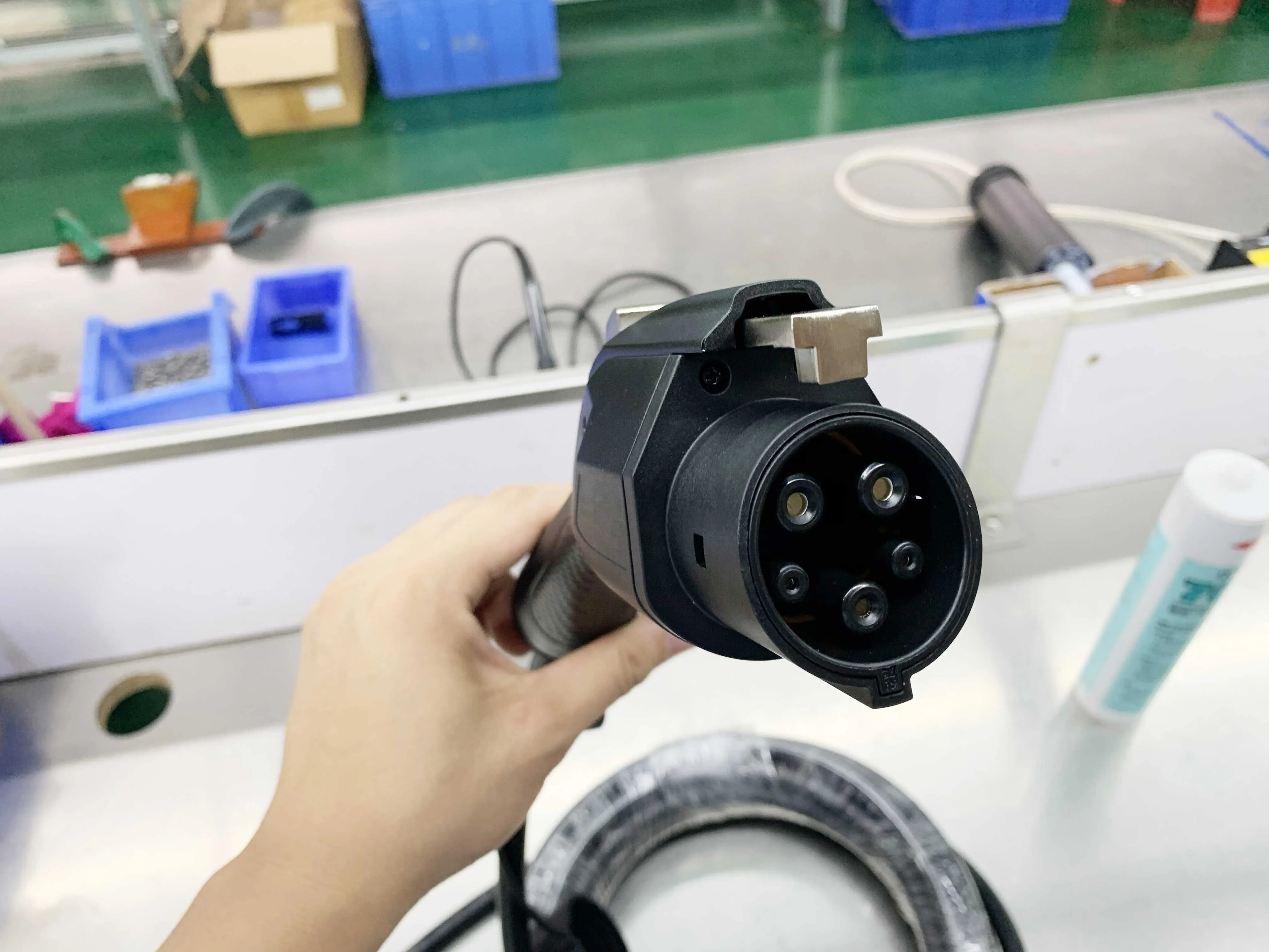 High Quality  IEC 62196 J1772 16A  11KW Type 1 EV Plug Portable AC mode 3 EV Charging Cables