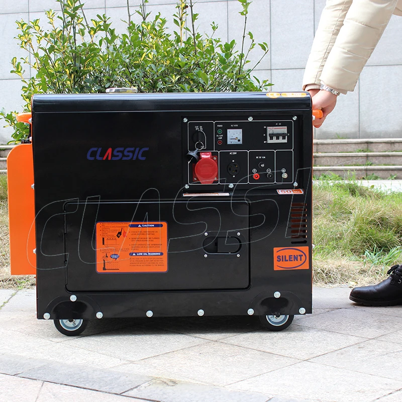 Bison Wholesale Price Diesel Generator Chinese Power 5kw 5500 watt Singe Cylinder Diesel Generator